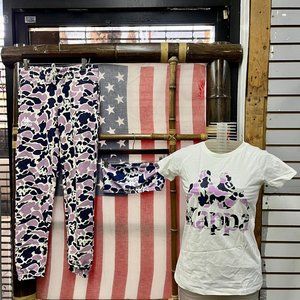 NWOT Kappa 3pc T-shirt Trouser Skirt